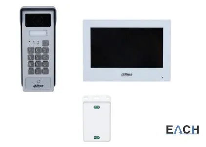 KIT interphonie vidéo 2 fils + WIFI DAHUA