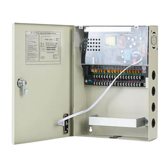 ARMOIRE ALIMENTATION 12V 20A DC  - 18 SORTIES  SECOURUE  