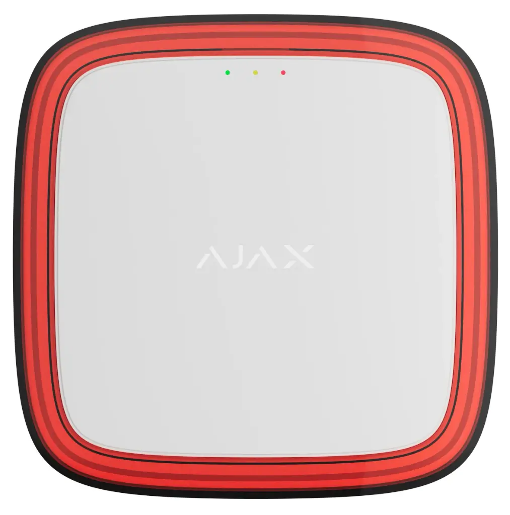 AVERTISSEUR VISUEL (VAD) D'ALARME  INCENDIE TYPE 4 SANS FIL BATTERIE 4x CR123A. BLANC AJAX   