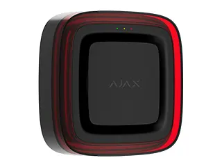 AVERTISSEUR SONORE D'ALARME INCENDIE TYPE 4 SANS FIL AVEC DISPOSITIF D'ALARME VISUEL (VAD) INTEGRE. BATTERIE 4x CR123A. NOIR AJAX   