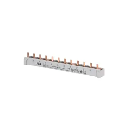 PEIGNE TRIPHASE 3 PHASES + N 12 MODULES 16 MM² ABB