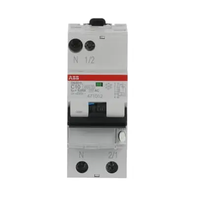 DISJONCTEUR DIFFERENCIEL DS201L 10 A 30mA -AC (471012) ABB