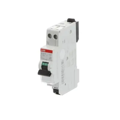 DISJONCTEUR PHASE NEUTRE SN201SL SANS VIS 10 A / 4.5kA (470436) ABB