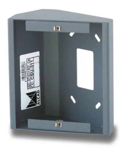 BOITIER EN  SAILLIE ANGULAIRE SIMPLE 1 OU 2 RANGEES ALCAD