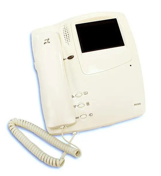 MONITEUR COULEUR 2 FILS,  BOUCLE MAGNETIQUE + MEM IMAGE ALCAD