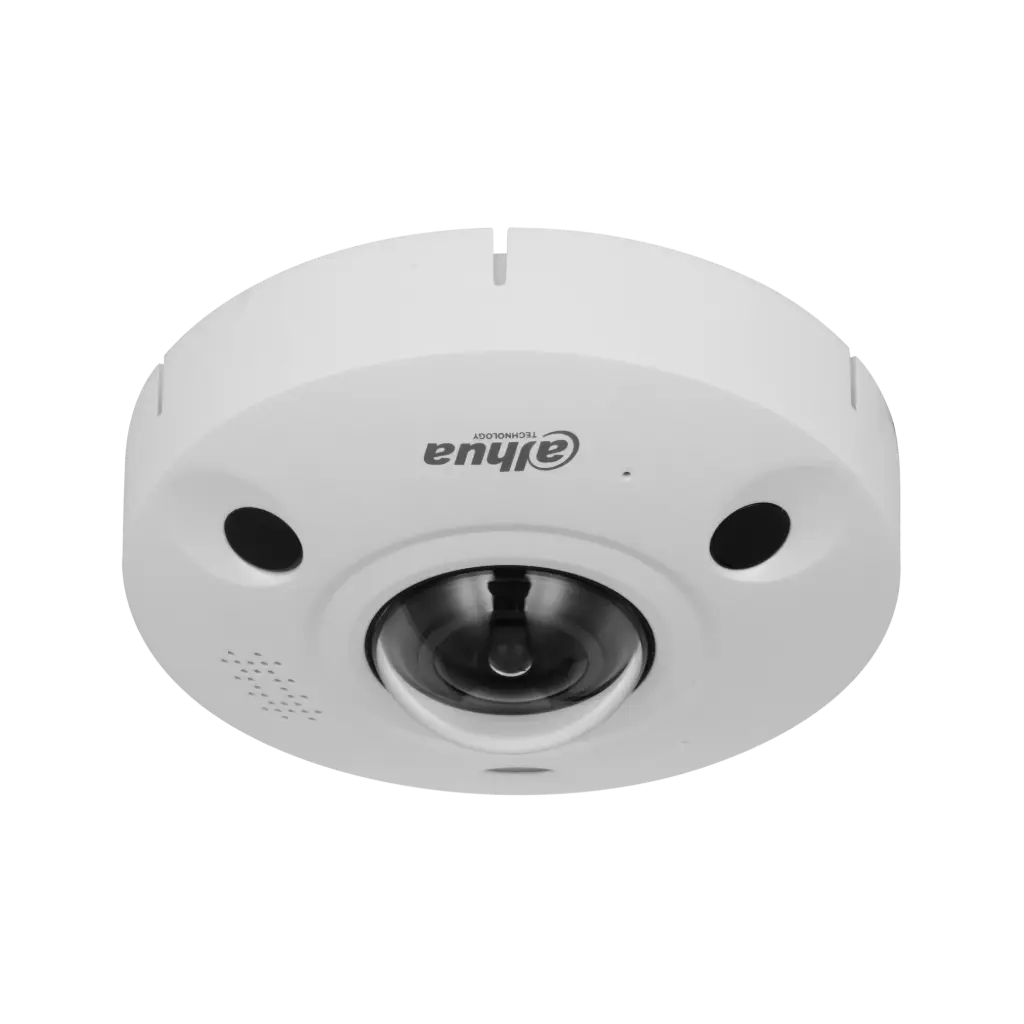 CAMERA DOME BLANC IP 360° 12MP POE FishEye 1.98 mm, IR 10M, DAHUA