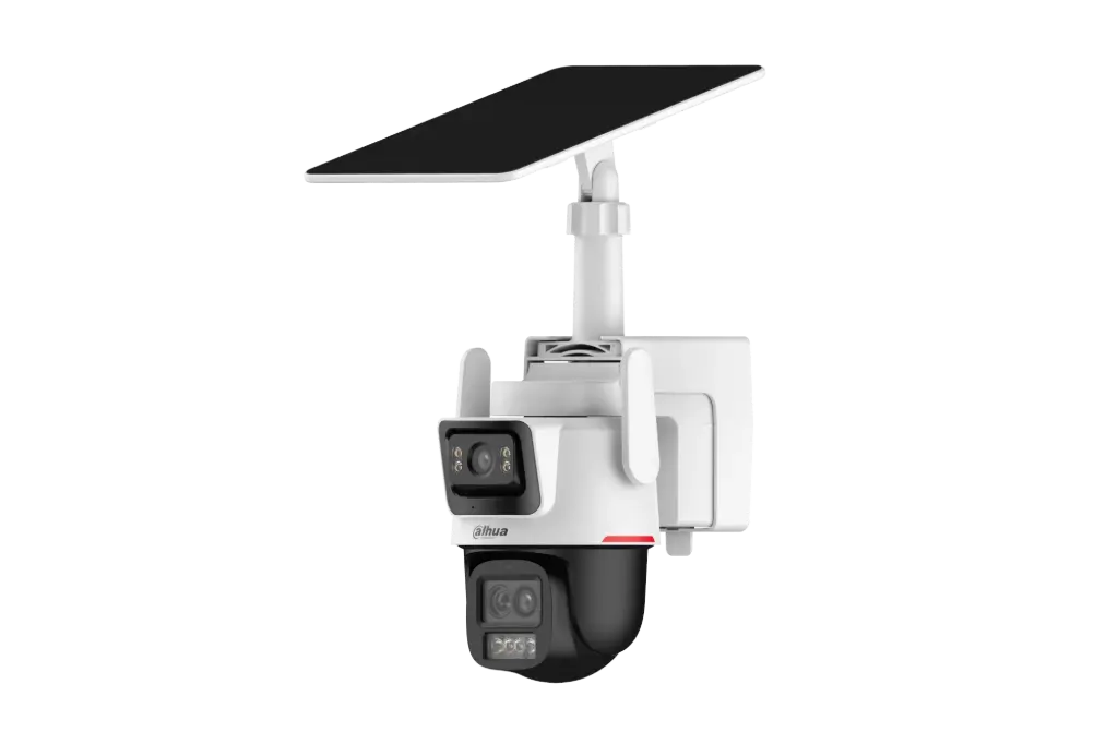 CAMERA 3+3 MP - PT 3.6-8.4 mm FF 2.8mm + PANNEAU SOLAIRE DAHUA