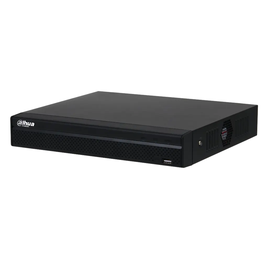 NVR 4 ENTREES POE 8MP MAX SMD+ SUPPORTE 1 HDD DAHUA
