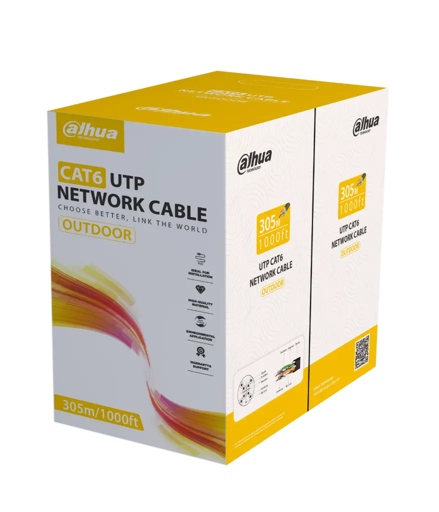 CABLE UTP CAT6 EXT. 305M DAHUA
