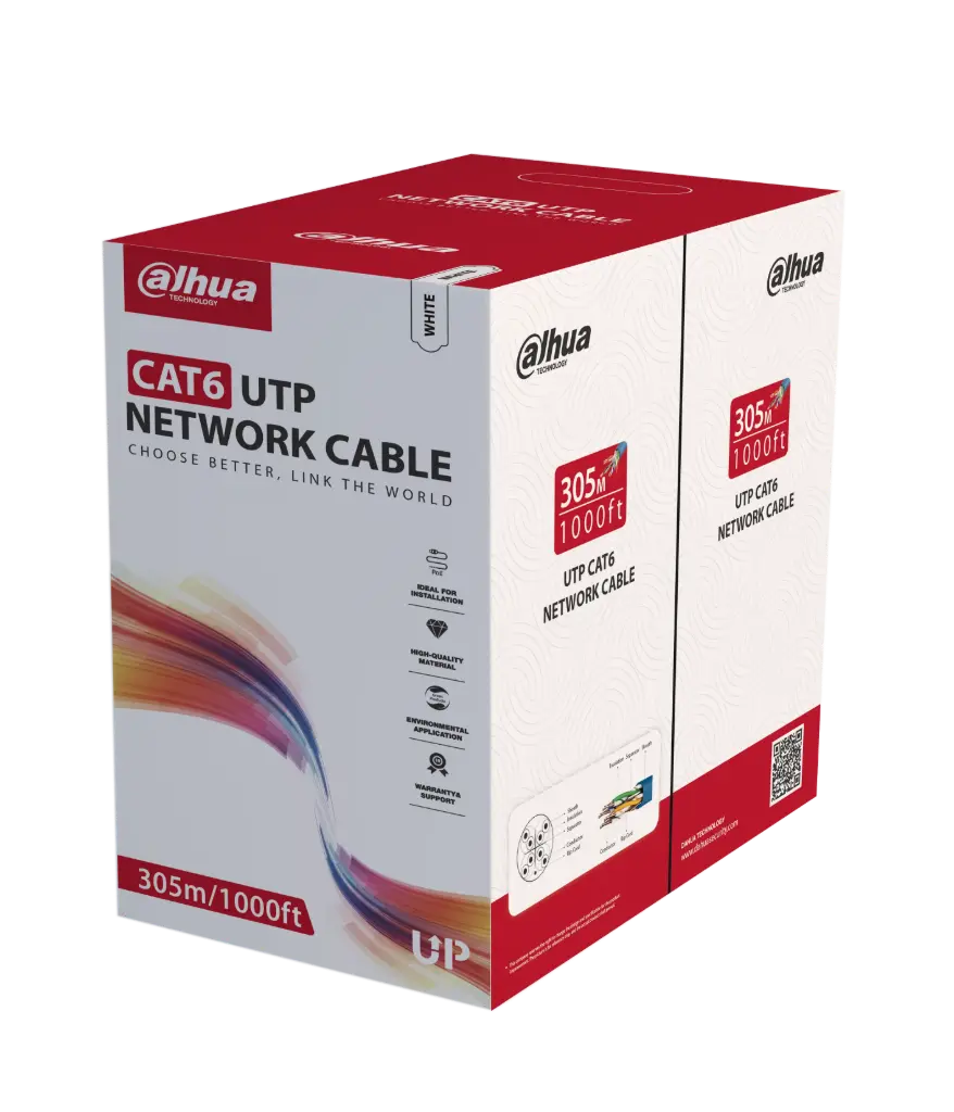 CABLE UTP CAT6 LSZH CPR 305M DAHUA