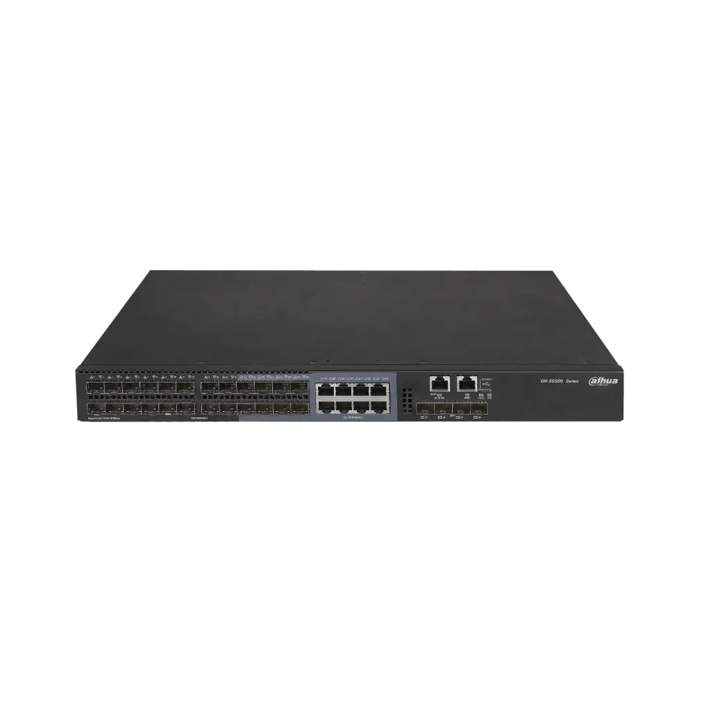 SWITCH D'AGREGATION 24 PORTS SFP +8 PORTS RJ DAHUA