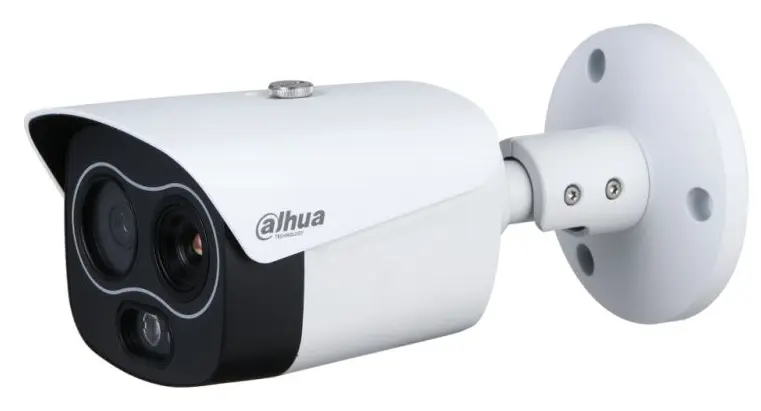 CAMERA BULLET THERMIQUE +T - 3 MM 256*192 + VISU 4 MP IR30M S8 DAHUA