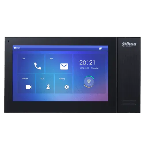 ECRAN TFT 7"  COULEUR IP POE NOUVELLE GENERATION DAHUA