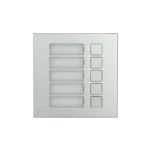 [DVTO4202F-MB5] MODULE 5 BOUTONS D'APPEL POUR MODULE CAMERA VTO4202F-P DAHUA