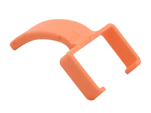 [ELB261644-C20-S05] CLIP ORANGE POUR CORDON RJ45  ELBAC
