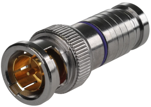[ELBBNCIDEF61] CONNECTEUR BNC A COMPRESSION POUR CABLE iDEF61 (953181) ELBAC