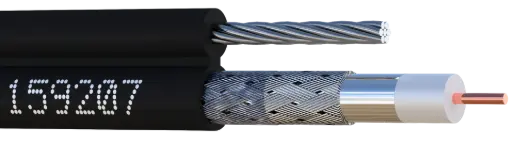 [ELBIDEF110AUTO] CABLE VIDEO IMMERGEABLE EXTERIEUR AUTOPORTE TOURET DE 500 M (159207) ELBAC