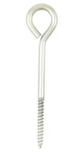 [ERA804] TIREFOND Ø 8, POINTE EN VRILLE, Long totale 16 cm ZB ERARD