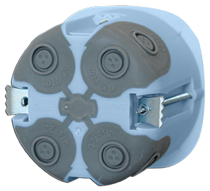 [EUR52063] BOITE D'APPAREILLAGE ETANCHE RT2012 1 POSTE Ø 67/68 mm PROF50 EUR'OHM