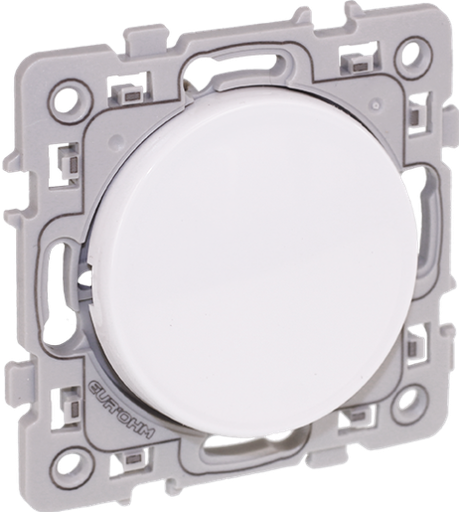 [EUR60201] INTERRUPTEUR VA ET VIENT BLANC SQUARE EUROHM