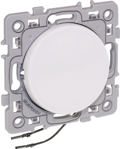 [EUR60203] INTERRUPTEUR VA ET VIENT LUMINEUX OU TEMOIN SQUARE EUR'OHM