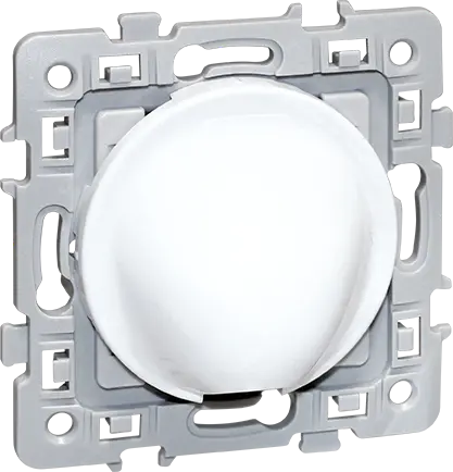 [EUR60290] SORTIE DE CABLE STANDARD IP 21 20 A BLANC SQUARE EUROHM