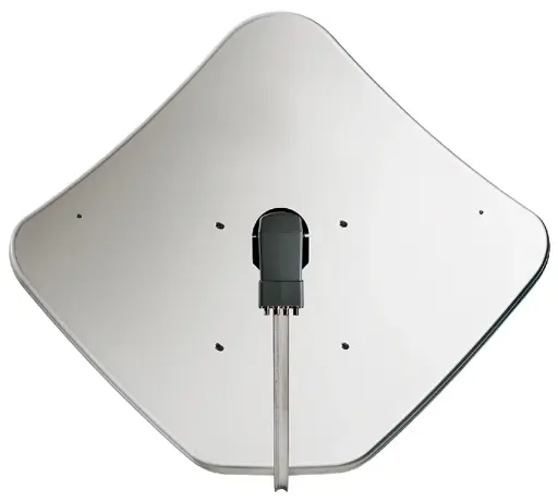 [FRADIGIT-A] PARABOLE Ø 68 CM ACIER, BLANC sans LNB FRACARRO