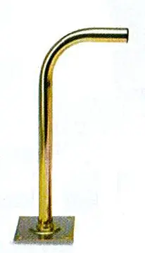 [FRAMEC4705G] CONSOLE COUDEE GALVA  Ø 50 mm, DEPORT 70 cm, COUDE 30 cm FRACARRO