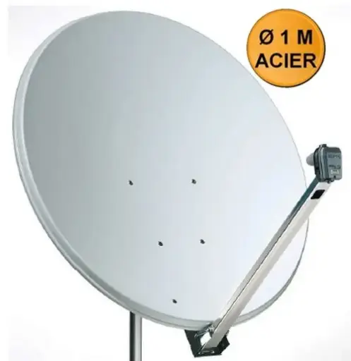 [FRAPT100AC] PARABOLE Ø 99 CM ACIER BLANC FRACARRO