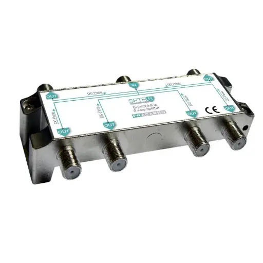 [FRASPTR6] Répartiteur  6 VOIES 6 CC - 5 à 2400 Mhz FRACARRO