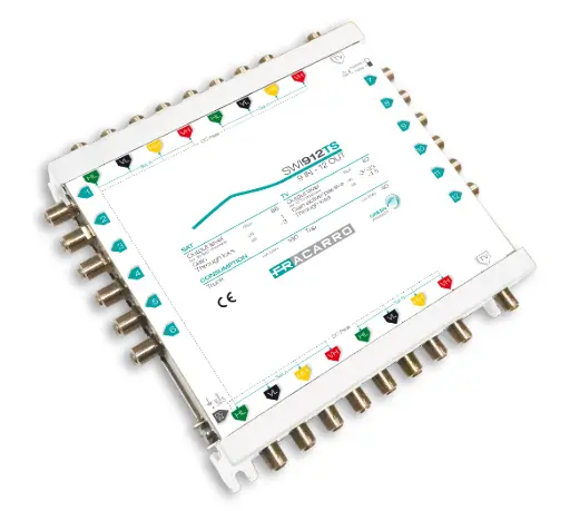 [FRASWI912TS] COMMUTATEUR CASCADABLE 9 ENTREES 12 SORTIES ACTIF/PASSIF FRACARRO