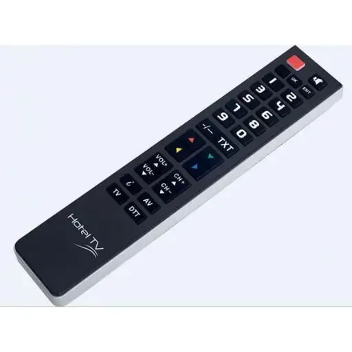 [GBSHOTELTV] TELECOMMANDE HOTEL pour 1 APPAREIL (grandes touches)