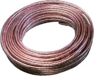 [ITC1615] COUPE DE CABLE Haut Parleurs - 2 x 2.5 mm² -TRANSPARENT REPERE  25 M 