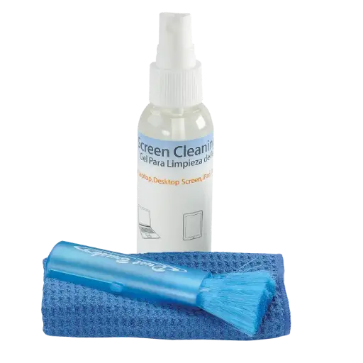 [ITC6439] KIT DE NETTOYAGE PC ET ECRANS TV LCD/LED (pinceau + Spray + Feutrine)