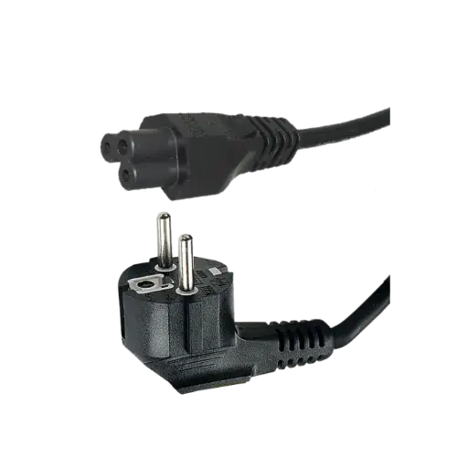 [ITC8534] CORDON D'ALIMENTATION PC PORTABLE - 2 POLES M/IEC C5 FEM. 2M 