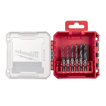 [MIL4932498267] SET FORET TARAUDEUR 1/4" HSS-G MILWAUKEE