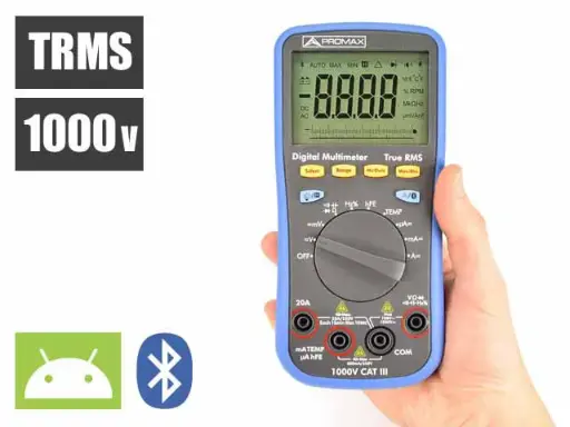 [PROPD-350] MULTIMETRE NUMERIQUE TRMS PROMAX