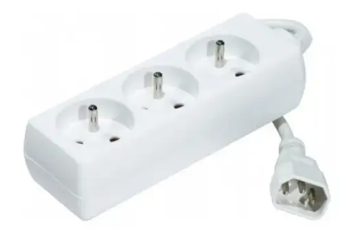 [RIEBLOC3P] MULTIPRISE 3 PRISES POUR ONDULEUR IEC AVEC SORTIE  2P+T RIELLO