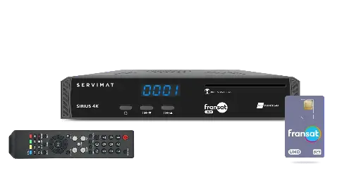 [SER4KSIRIUS] TERMINAL FRANSAT UHD 4K SERVIMAT