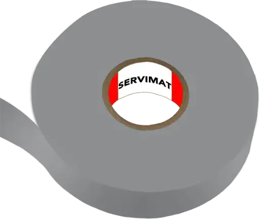 [SERS1920G] ROULEAU DE SABA PVC 19mm x 20 M GRIS SERVIMAT