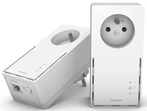 [STRKITCPL1000] KIT CPL 1000 Mbp/s AVEC PRISE FILTREE STRONG