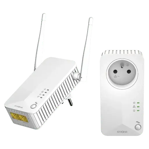 [STRKITCPL600WIFI] KIT CPL WI-FI 600 Mbp/s  STRONG