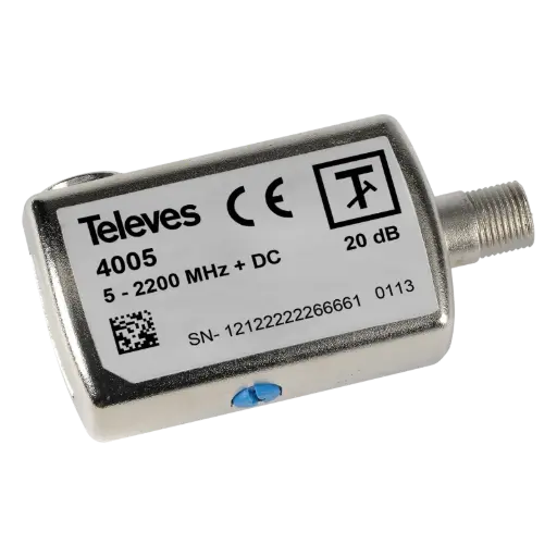 [TEL4005] ATTENUATEUR 47-2200 MhZ 20dB réglable -20 dB TELEVES