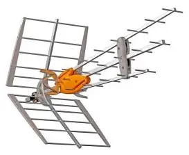 [TELDAT2148] ANTENNE UHF TRINAPPES  21-48 LTE GAIN 17 dB avec DIPOLE ACTIF TELEVES