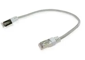 [VIS13P1510701] CORDON RJ45 GRIS  CAT6 F/UTP 100 OHMS PVC  Cuivre MALE 0,5M CAHORS