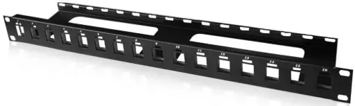 [VIS13P1552056] PANNEAU DE BRASSAGE POUR BAIE 19" nu 24 ports RJ45 CAHORS