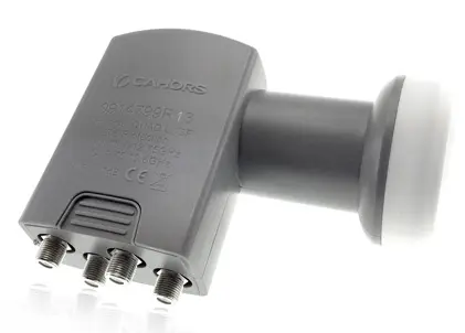 [VISLNBQUAD] LNB UNIVERSEL 4 SORTIES AVEC FILTRE LTE  - 4K - 3D CAHORS