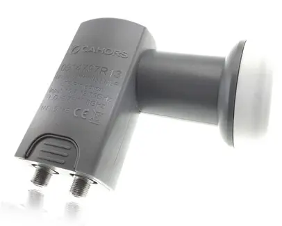 [VISLNBTWIN] LNB UNIVERSEL 2 SORTIES AVEC FILTRE LTE   - 4K - 3D CAHORS