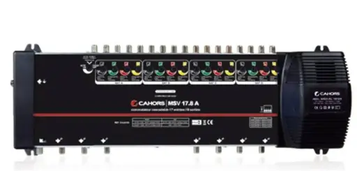 [VISMSV1708A] MULTISWITCH AUTONOME SAT (TERRESTRE ACTIF/PASSIF) 17x8 CAHORS