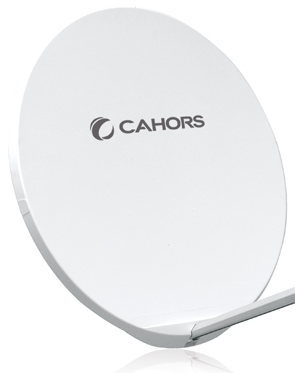 [VISSMC100V2] PARABOLE Ø 90 CM FIBRE MULTISTANDARD sans LNB CAHORS